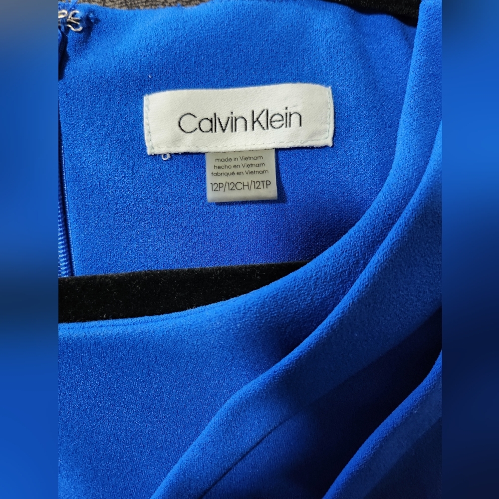 Calvin Klein Blue Dress